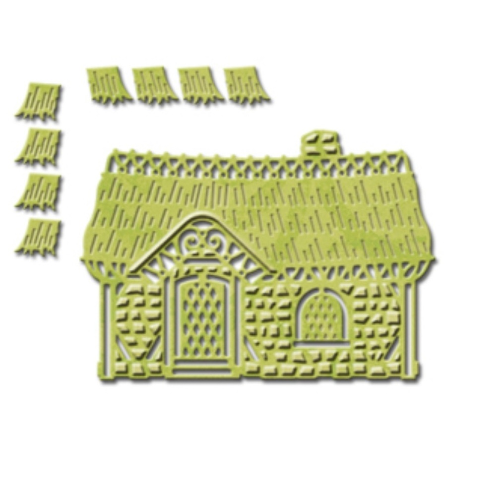 SPELLBINDERS SHAPEABILITIES DIES - COZY COTTAGE 3 pcs